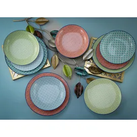 CreaTable Mediterran Tafelservice 12-tlg. multicolor