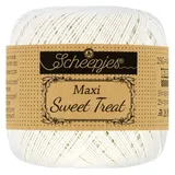 Scheepjes - Scheepjes Maxi Sweet Treat 105 Braut Weiss Garn - 1x25g