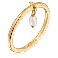 Elli Ring 925 Sterling Silber in Gold | Gr.: 54