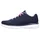 Damen Graceful Get Connected Sneakers, Navy Mesh Pink Trim, 40 EU