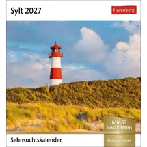 Harenberg Sylt Sehnsuchtskalender Wochenkalender 2027 DIN A4 hoch