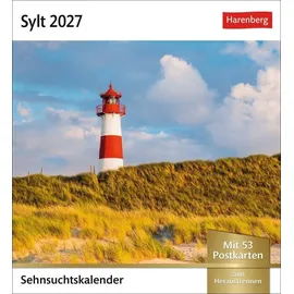 Harenberg Sylt Sehnsuchtskalender Wochenkalender 2027 DIN A4 hoch
