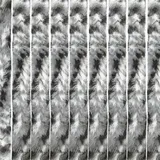 Travellife Chenille Türvorhang, 56x185 cm, grau/schwarz