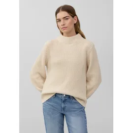 s.Oliver Strickpullover mit weitem Arm und Turtleneck Beige 44