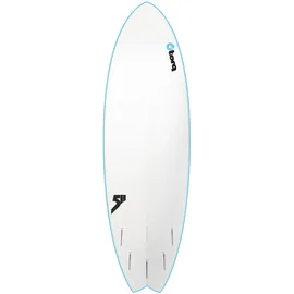 Torq Surfboard Mod Fish 6,10 Fuß blau