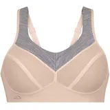 Anita Damen PanAlp Merino Wolle Sport BH (Größe 95C, beige)