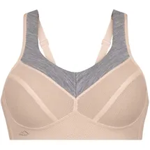 Anita Damen PanAlp Merino Wolle Sport BH (Größe 95C, beige)