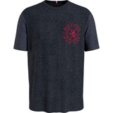 Tommy Hilfiger T-Shirt »ICON CREST - Rot,Weiß,Dunkelblau - S