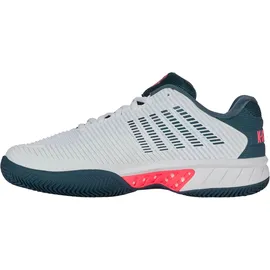 K-Swiss Hypercourt Express 2 Tennis Shoe, Wht Strgzer Nblze, 42.5 EU