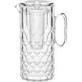 Guzzini VANITY Karaffe mit Aromaeinsatz clear,