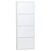 VCM Pisa 50 x 140 x 16 cm 4 Klappen/Türen / weiß