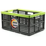 BigDean Klappbox 53 x 37 x 27 cm 1-tlg. grün