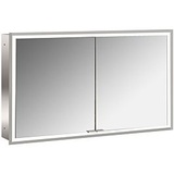 EMCO prime Facelift LED-Lichtspiegelschrank 120cm, 2 Türen, Unterputzmodell (949706394)