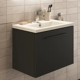 Ideal Standard Waschtischunterschrank 1 Auszug 60 x 37,5 x 44 cm Quarzgrau Matt