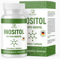 GREEN NUTRITION Inositol Kapseln mit Myo Inositol (90 Kapseln)