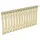 SKANHOLZ Brüstungsgeländer 180 cm Länge 96 cm Höhe beige