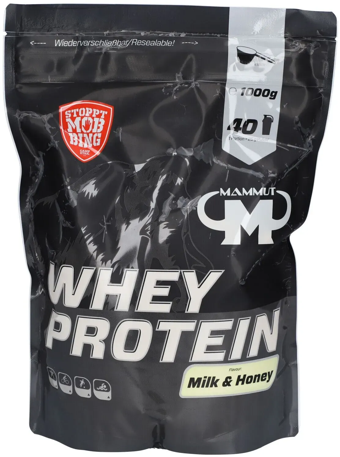 Mammut Whey Protein Milk & Honey Pulver