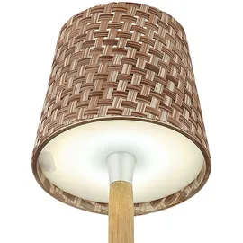 GLOBO Bambus Braun 2 St.