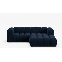 Micadoni Ecksofa Lupine, modular 3-Sitzer blau
