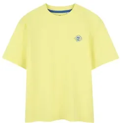 Timberland Unisex für Kinder. T60424 Kurzarm-T-Shirt gelb (14años= 156cm), Lässig, Kinderbekleidung