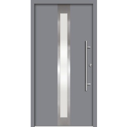 Splendoor Haustür »RHODOS Prime«, Aluminium, in verkehrsgrau