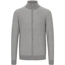 FQ1924 Strickjacke FQ1924 "Strickjacke FQLewis", Herren, Gr. XXL, grau (steel gray), Obermaterial: 100% Baumwolle CO., Strickjacken Strickjacke