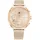 Tommy Hilfiger Multi Zifferblatt Quarz Uhr für Damen mit Rotgoldfarbenes Edelstahl-Mesh-Gliederarmband - 1782486