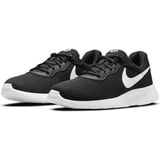 NIKE Tanjun Sneaker Herren black/white-barely volt-black 41