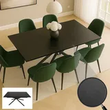 Mendler HWC-O57 160-200 x 77 x 90 cm schwarz