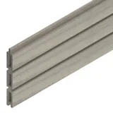 OSMO Multi Fence Cube Co-Extrusion Einzelprofil Silvergrey 1,9x16,3x184cm