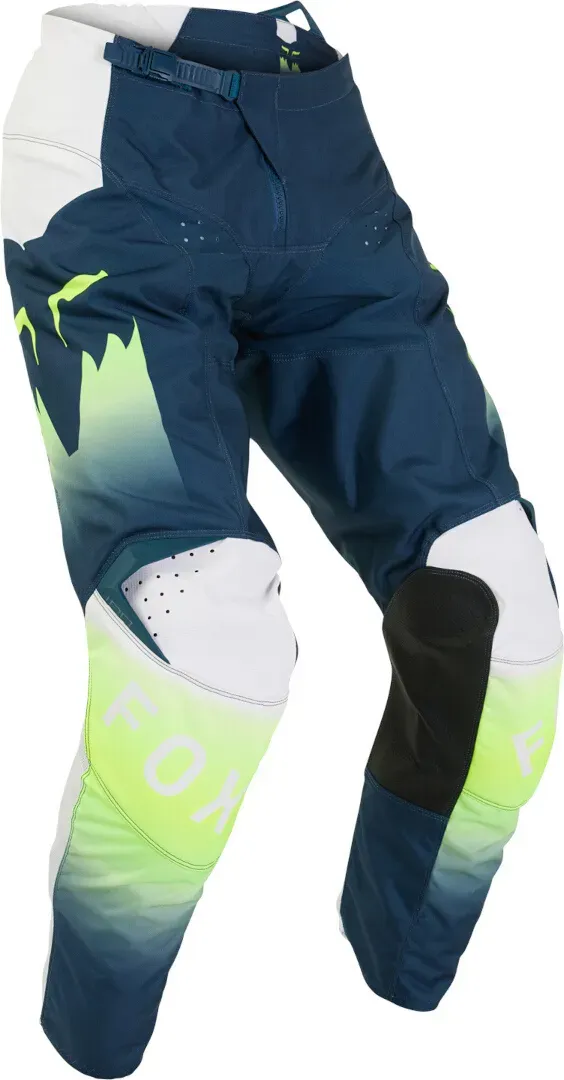 FOX 180 Flora Motorcross broek, wit-blauw, 26 Voorman