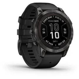 Garmin fenix 7 Pro Sapphire Solar schwarz/carbongrau