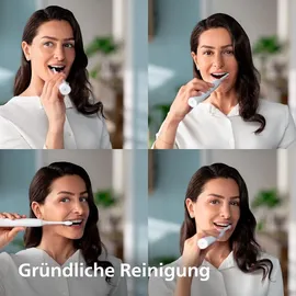 Philips Sonicare 4100 Series HX3683/33 Weiß + Reiseetui