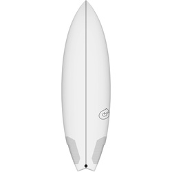 Torq TEC Go-Kart Wellenreiter surfbrett wellenreiter epoxy, Farbe: Weiß, Länge in Fuß: 5.10, Breite in inch: 20