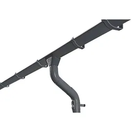 SKANHOLZ Regenrinnen-Set 648 cm grau
