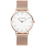 Paul Valentine Damen Armbanduhr MARINA ROSE GOLD MESH 38 MM PV38111