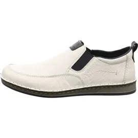 Rieker Herren 5450 Slipper, Weiß, 41 EU Weit