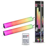 Paulmann Entertain LED-Streifen USB 2x 0.6W RGB schwarz (788.78)