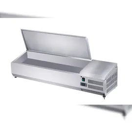 GastroHero Edelstahl-Kühlaufsatz ECO 5 x GN 1/4