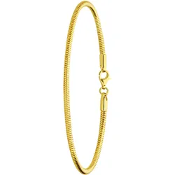 Lucardi Armband für Charms - 925 Silber Gold 20.0 Damen 