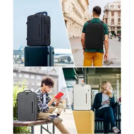 luxuskollektion Handgepäck Rucksack 40L Reiserucksack Herren Damen Kofferrucksack