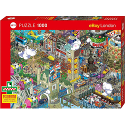 HEYE Puzzle London Quest Puzzle 1000 Teile, Puzzleteile