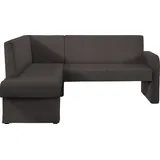 Home Affaire Eckbank »Umag«, Sitz und Rücken gepolstert, verschiedene Qualitäten braun Sitzbänke, 11034805-0 B/H/T: 190 cm x 89 cm x 140 cm