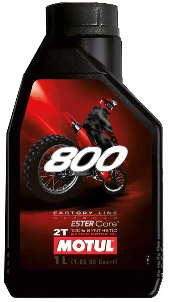 Motul 800 2t Factory Line Off Road 1l Motoröl - One Size
