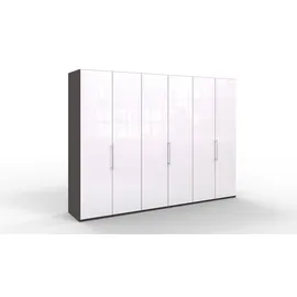 Wiemann Falttürenschrank Loft 300 x 216 x 58 cm Weiß