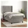 vidaXL Boxspringbett 100 x 200 cm Hellgrau