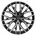 schwarz hochglanzpoliert Alufelge 18 Zoll ET40 5x108 ML72 6