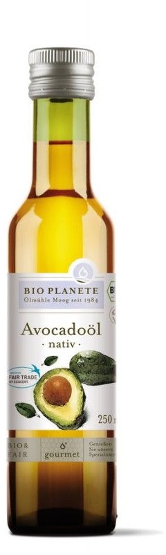 Bio Planete - Avocadoöl nativ Fair Trade by Ecocert 250 ml