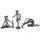 Gilde Poly Steampunk Skulptur Yoga Katzen VE 3 89417