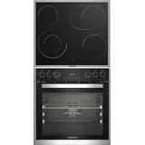 Grundig GEHM19310BMPF Pyrolyse, Einbauherdset (Glaskeramikkochfeld, A+, 72 l)